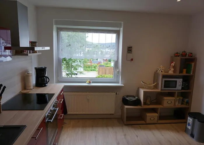 דירה Am Sachsenstein - Zum Skispringer Lauter